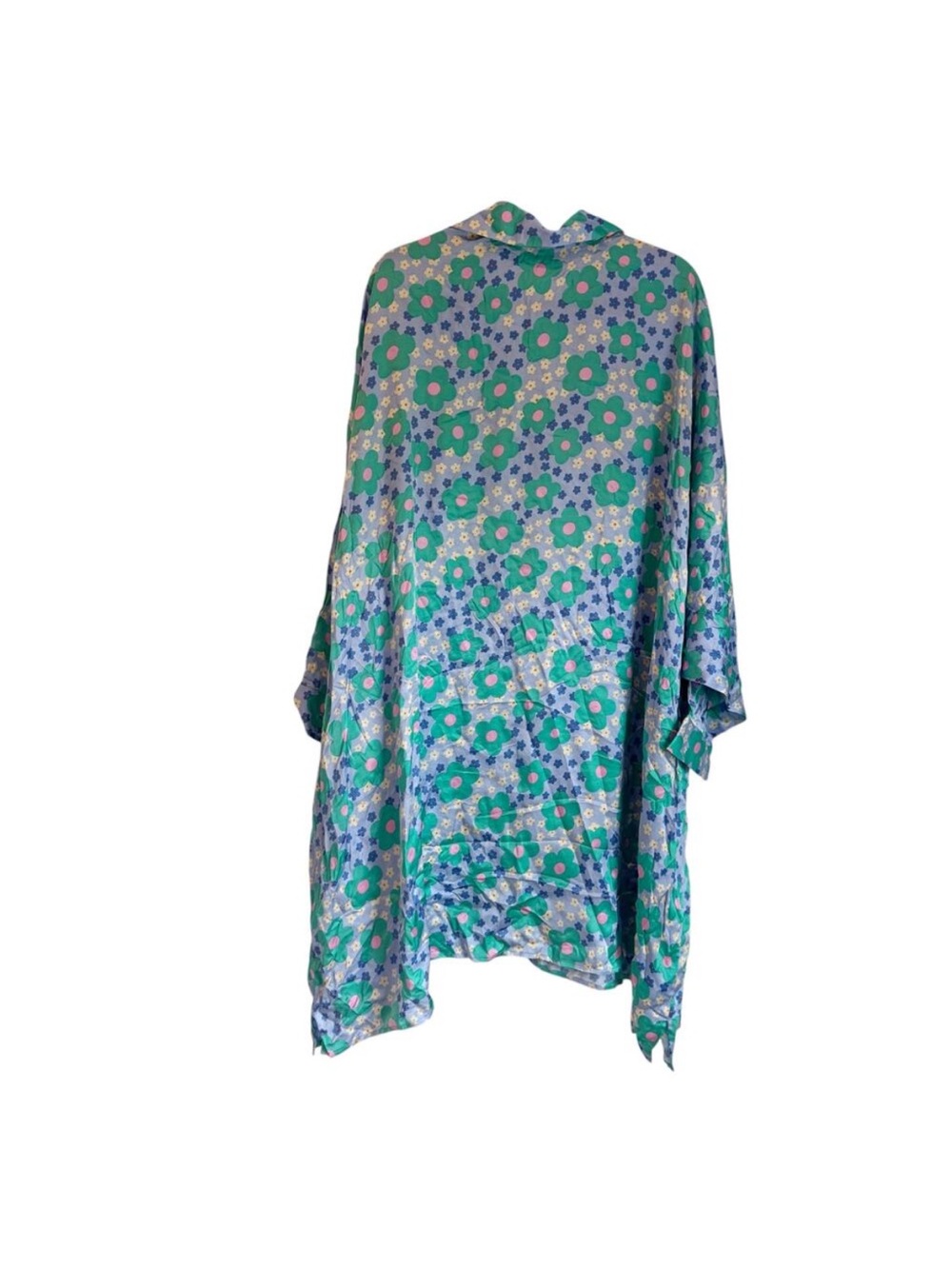 Anthropologie Corey Lynn
Calter Printed Shirt Dress Long Sleeve Blue Size2X NWOT - Picture 13 of 14